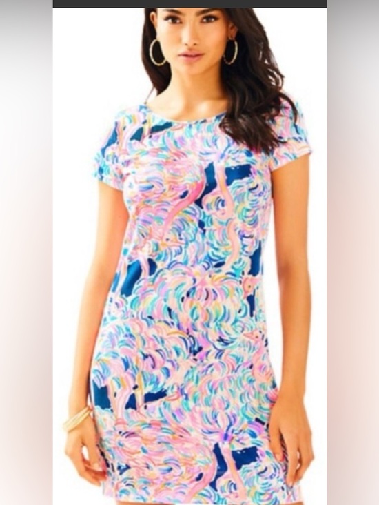 Lilly Pulitzer Dresses & Skirts - Lilly Pulitzer Marlowe Tee Shirt Pima Cotton Dress “ Head in the Sand” -Medium